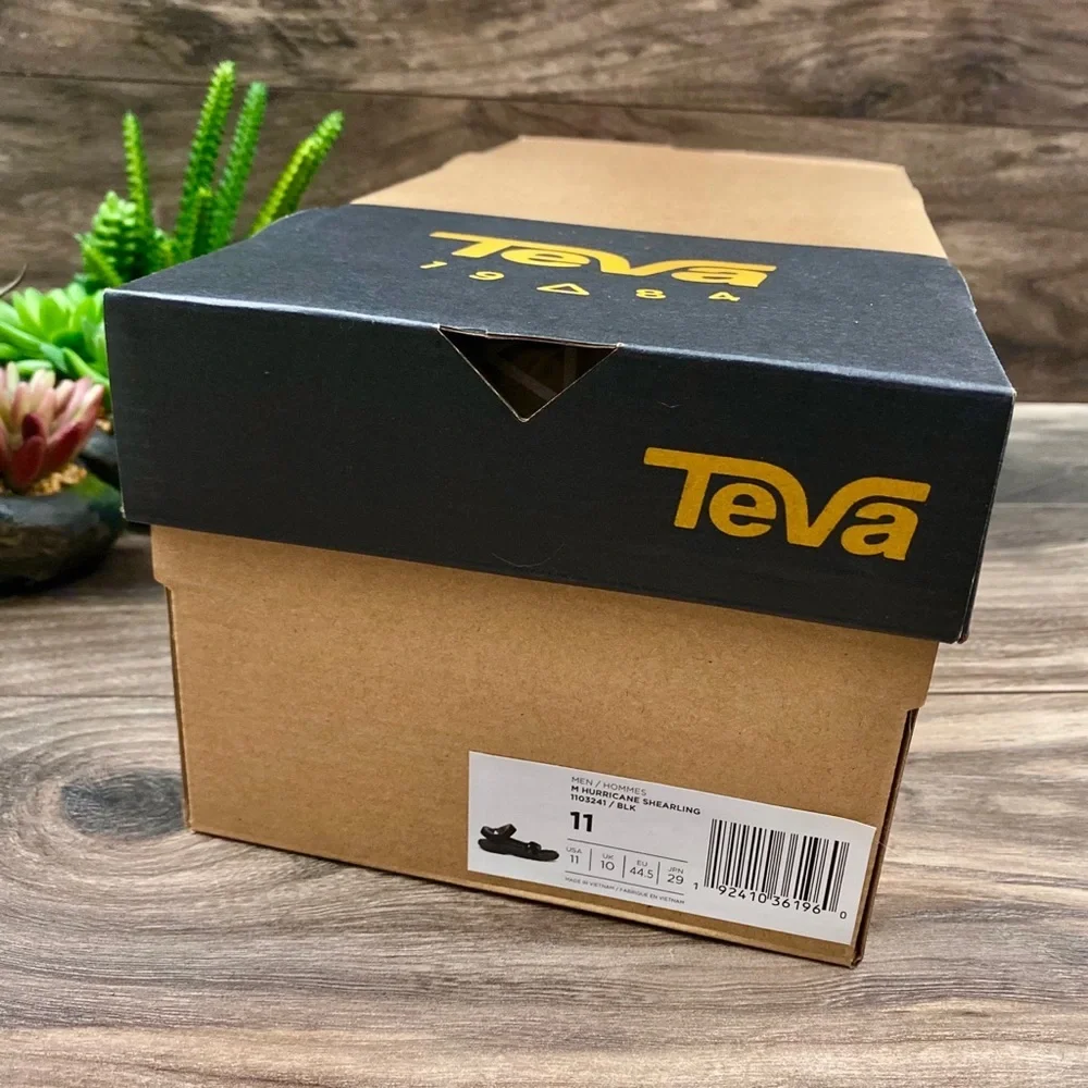 NIB Teva Hurricane Shearling Lined Sport Sandal